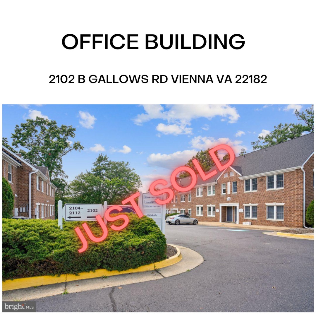 #Challengeaccepted #JUSTSOLD Another #Office building in Vienna, Virginia. We're thrilled to have helped our clients achieve their real estate goals and close this successful deal.🎉🏢💼 .  #commercialrealestate #officebuilding #ViennaVA #topbroker #sold