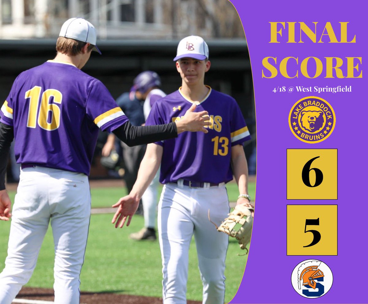 Lake Braddock Baseball tweet media