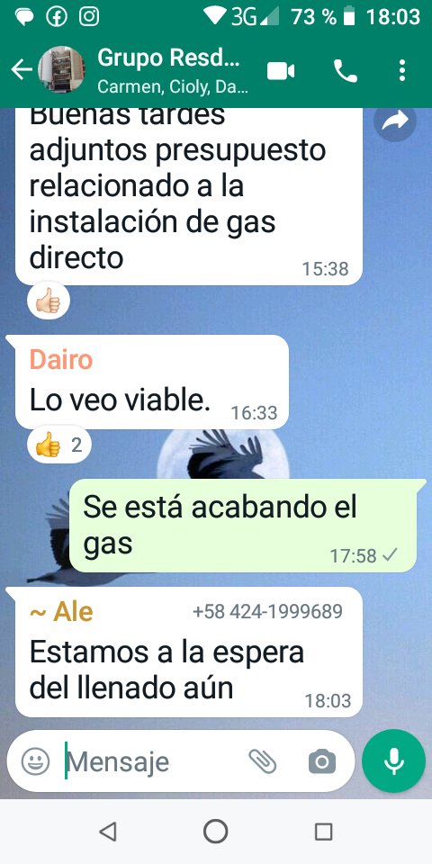 a_my_08's tweet photo. Nos dejaron sin el servicio habiendo pagado. Pagamos el 13 de Abril hoy nos quedamos sin gas y sin ninguna respuesta. Y se les ha llamado. https://t.co/mgvlHQcGfn