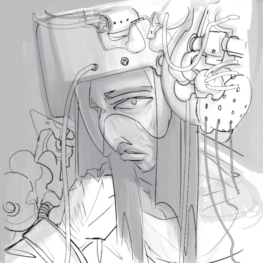 KIBO_DRAWS's tweet photo. machines and cables https://t.co/BbiDGqZ0rs