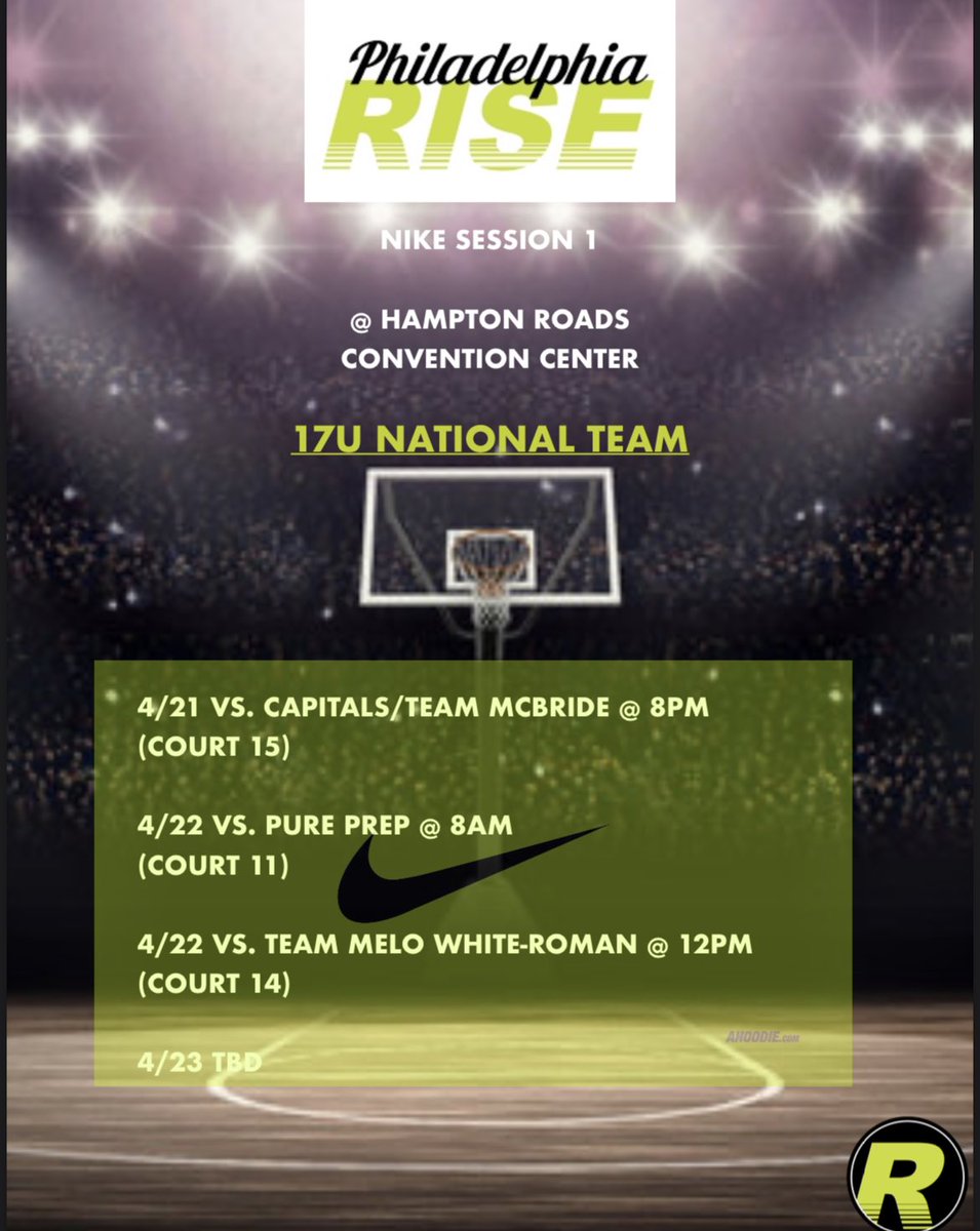 Michael Steidle (@mikesteidle32) on Twitter photo Boo Williams here we come, introducing THE <a href="/philly_rise/">Philly Rise</a> 17U National Team! Massively talented group on the RISE! Boo Williams here we come, introducing THE <a href="/philly_rise/">Philly Rise</a> 17U National Team! Massively talented group on the RISE!