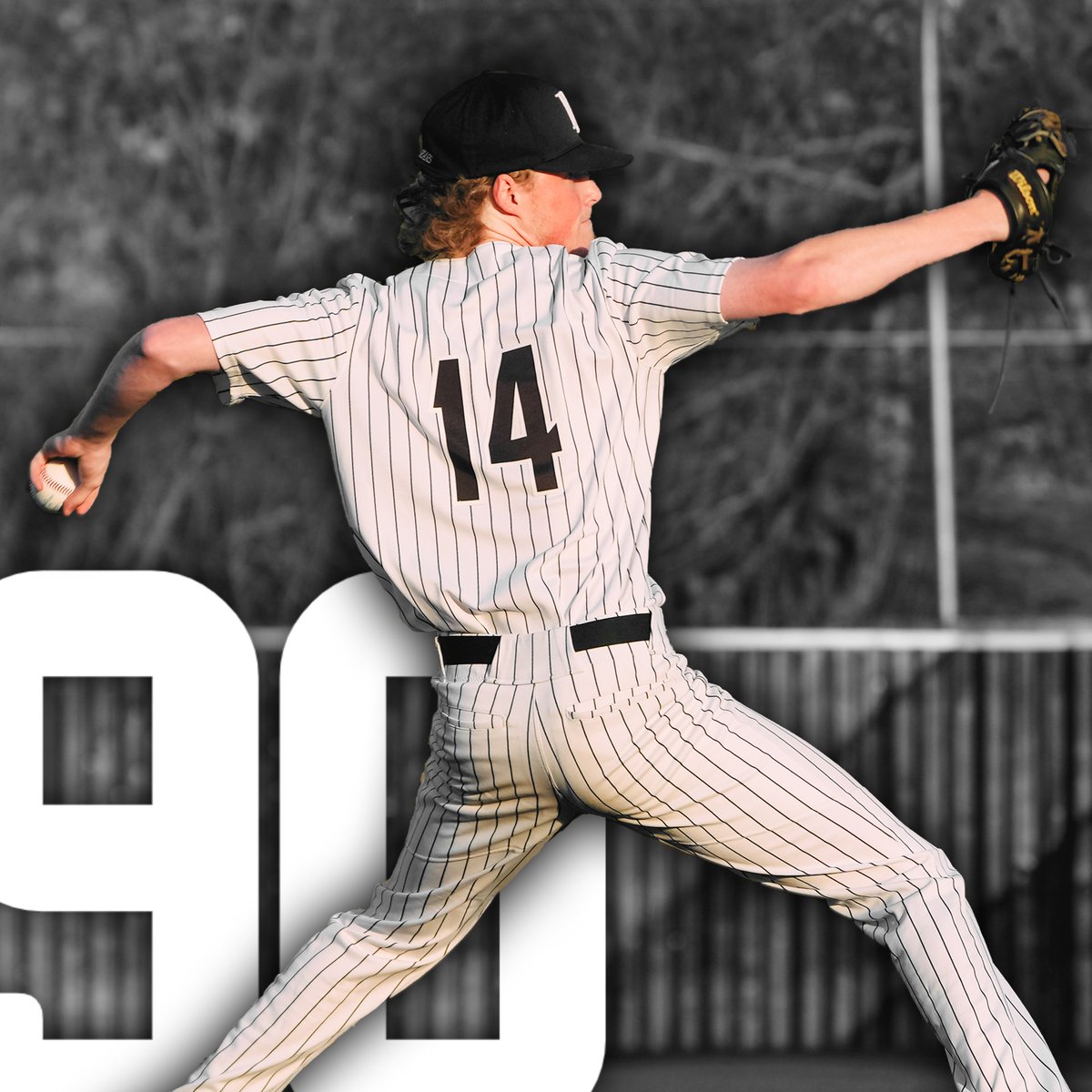 Brandon Bertsch has now thrown 90 strikeouts for the second consecutive season!

#GoFriars