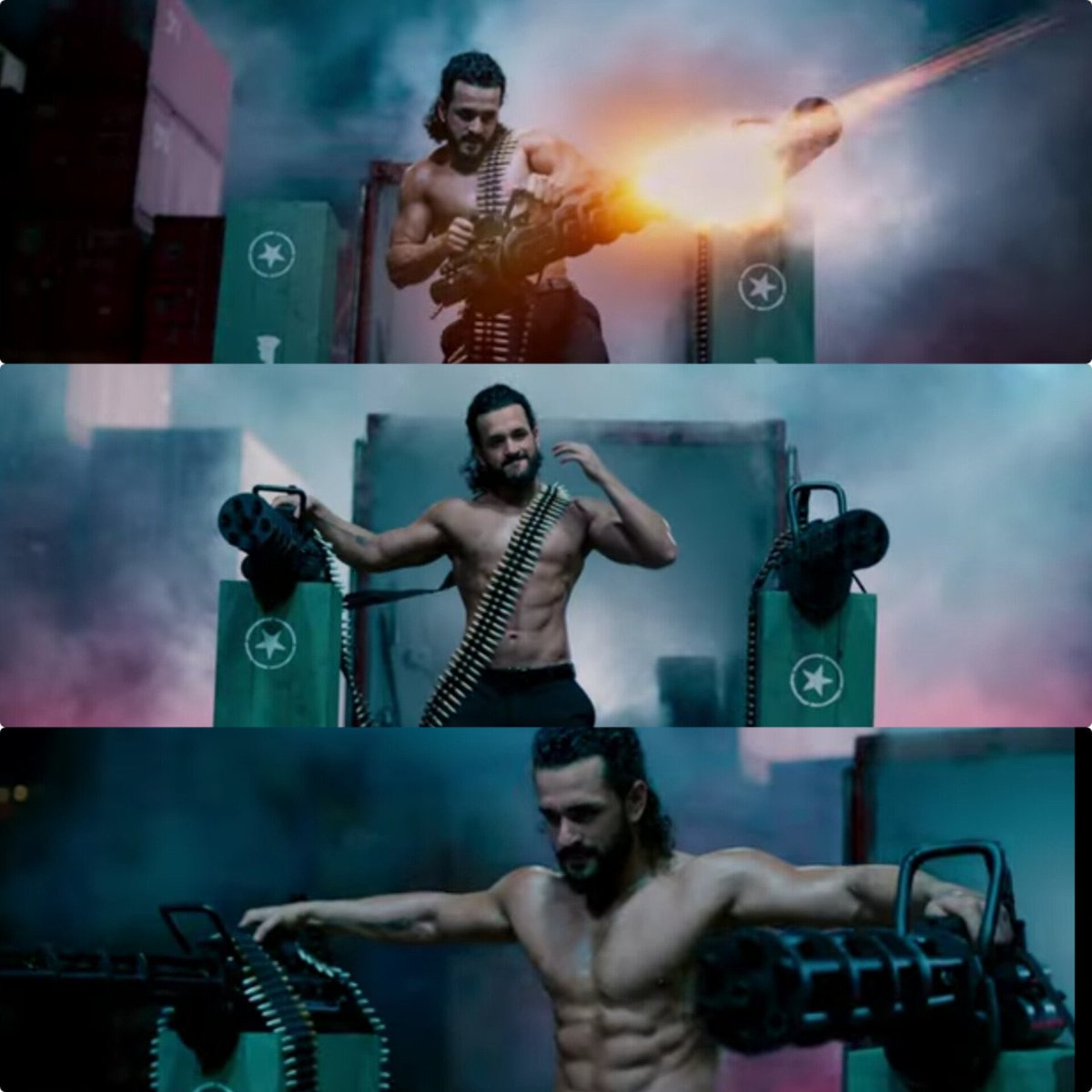 #AgentTrailer ACTION EXTRAVAGANZA 🔥🥵💥 DEFINITELY A WILD RIDE LOADING & #AkhilAkkineni 's FIRST 100 CR ALSO 💯🤩 #Mammotty THE LEGEND LOOKS STYLISH 😎 #SakshiVaidya BEST OF LUCK FOR YOUR DEBUT 🤩🔥😘 #AGENTonApril28th #Agent