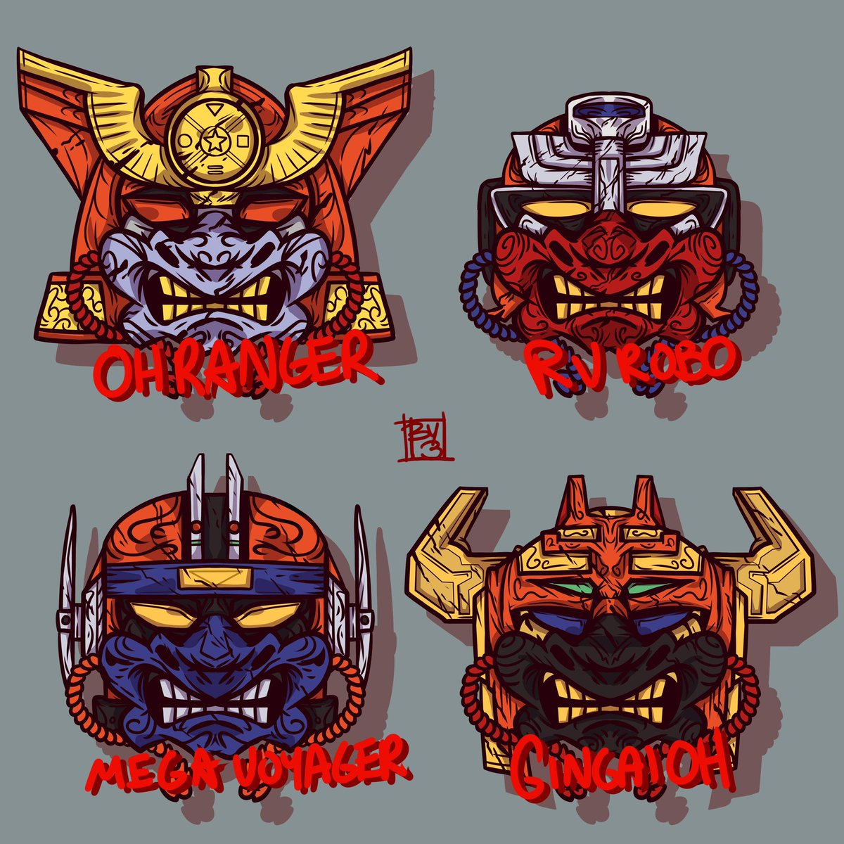 BY13x's tweet photo. Sentai Robo Menpō- 5
#art #doodle #drawing #fanart #supersentai #menpo #スーパー戦隊 #面頬 #ohrangerrobo #オーレンジャーロボ #RVrobo #rvロボ #megavoyager #メガボイジャー #gingaioh #ギンガイオー https://t.co/9owuigytmG