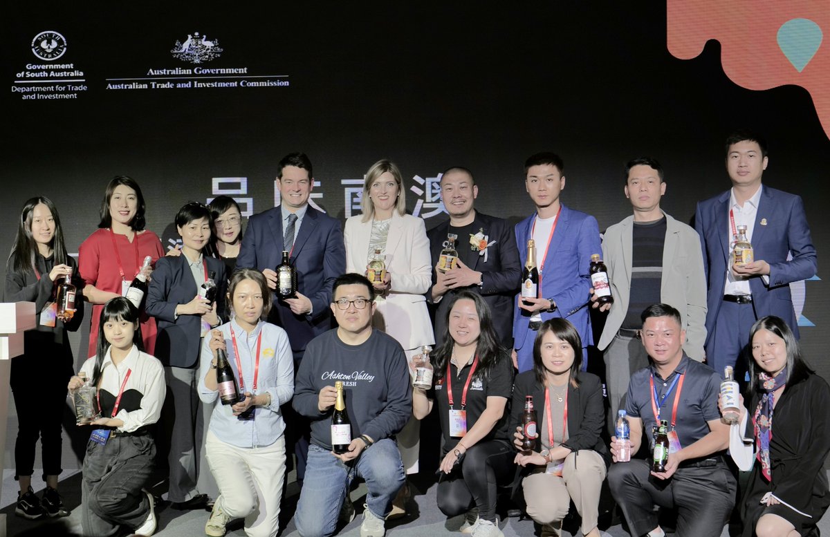 The China Food and Drinks Fair is one of China's largest and longest-running food and beverage expos. Our Consul General in Chengdu attended the expo to support the South Australia Spirits and Beverage Showcase which included 25 gin, whisky and other beverage brands.