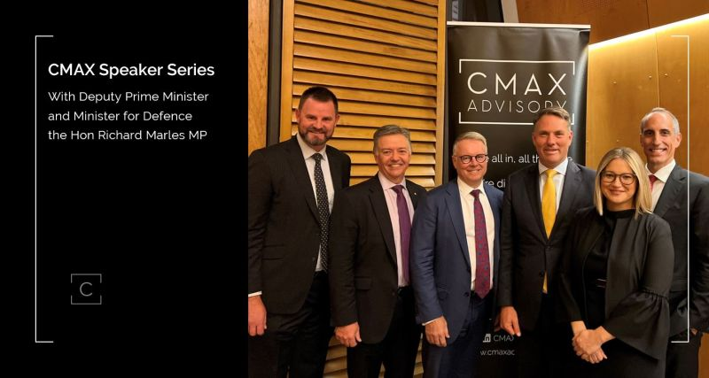 tpsara74's tweet photo. It was a privilege to moderate last night's CMAX Speaker Series with @RichardMarlesMP and hear first hand his deep and insightful views on the strategic challenges facing Australia and how we might tackle them. https://t.co/7DZrm2oMI3