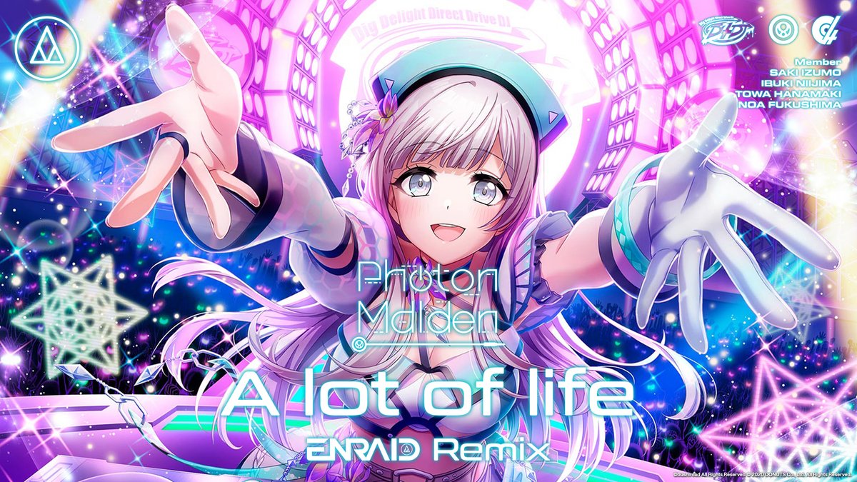 enraidmusic's tweet photo. Photon Maiden - A lot of life (ENRAID Remix)

Listen on YouTube by visiting the link below.

下のリンクにアクセスして、YouTubeでお聴きください。

https://t.co/2AcrJhym9R

#D4DJ #グルミク #PMaiden https://t.co/hcUnwmPNHY