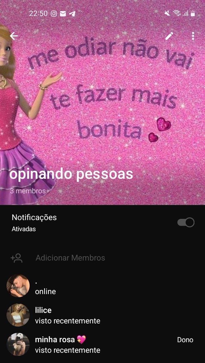 cometem qualquer coisa q eu e as lindas vamos opinar