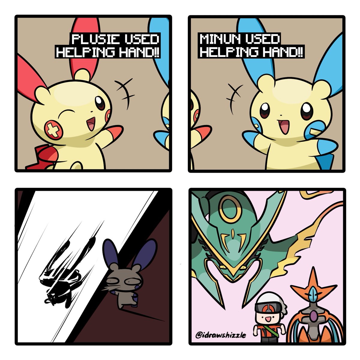 Comic #284 - Helping Hand #pokemon #comic
