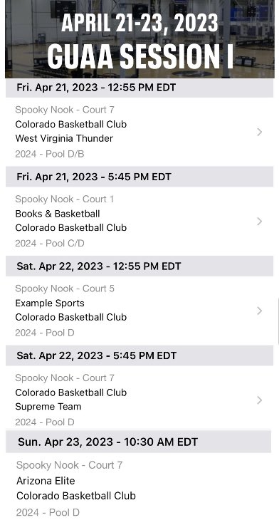 Reagan Lentell (@reaganlentell) on Twitter photo Looking forward to playing in the GUAA Session 1 tournament in Manheim, PA this weekend! Check out my schedule below! <a href="/CBC_COBBClb/">CBC-Colorado Basketball Club</a> Looking forward to playing in the GUAA Session 1 tournament in Manheim, PA this weekend! Check out my schedule below! <a href="/CBC_COBBClb/">CBC-Colorado Basketball Club</a>