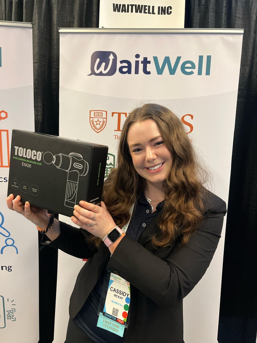 What a great first exhibit day at the @naccuorg  Annual Conference. Thank you to everyone we had the chance to chat with!

It's not too late! If you haven't yet, come stop by our booth #301 to enter to win a massage gun. We will be drawing a name at 11:30 am tomorrow.

#naccu2023