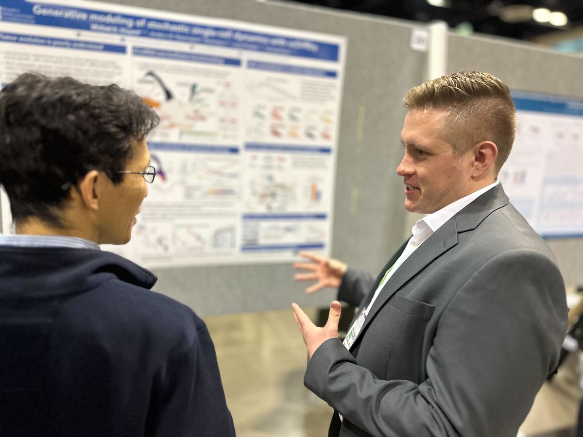Gad Getz Laboratory (@getz_lab) on Twitter photo Michael Vinyard <a href="/vinyard_m/">Michael Vinyard</a> | Modeling single-cell dynamics using stochastic generative models based on neural differential equations #AACR23 Michael Vinyard <a href="/vinyard_m/">Michael Vinyard</a> | Modeling single-cell dynamics using stochastic generative models based on neural differential equations #AACR23