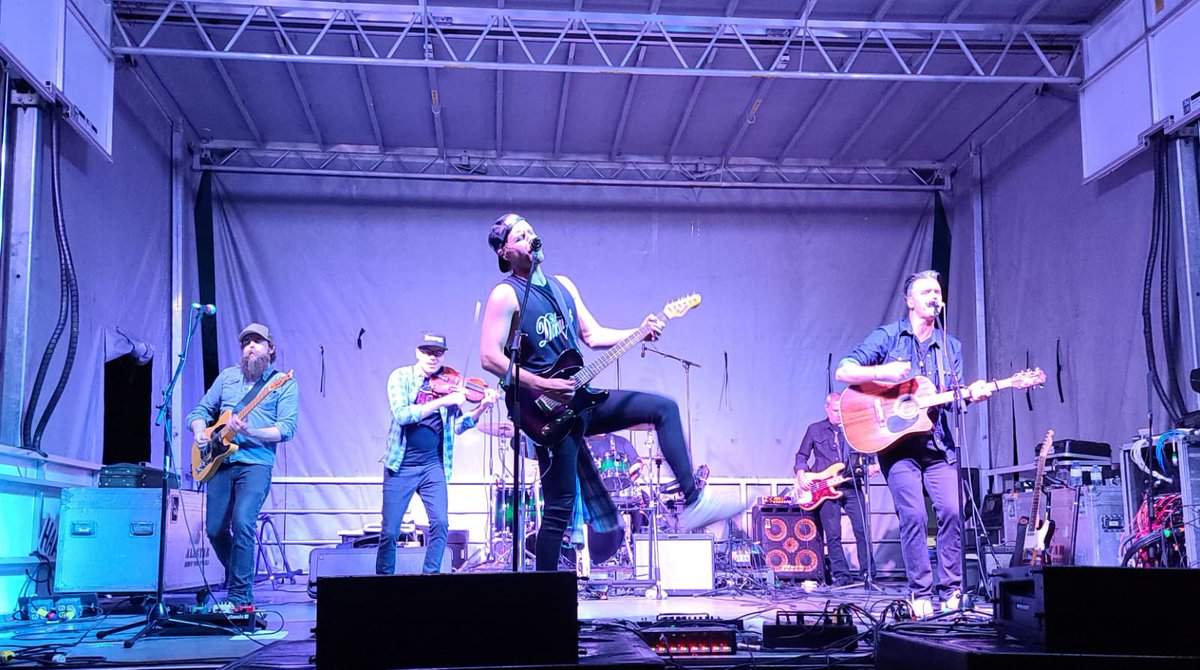DevonFest's tweet photo. Who was there our first year back in the summer of 2021? It was rockin' with Dan Davidson, Nice Horse, Kym Simon, Martina Dawn and Wiklund vs Wiklund...ahhh...that was a good day! https://t.co/XoEv388U3C! #devonfest #yegmusic #summerconcerts #countryconcert https://t.co/DQPP90hjPT