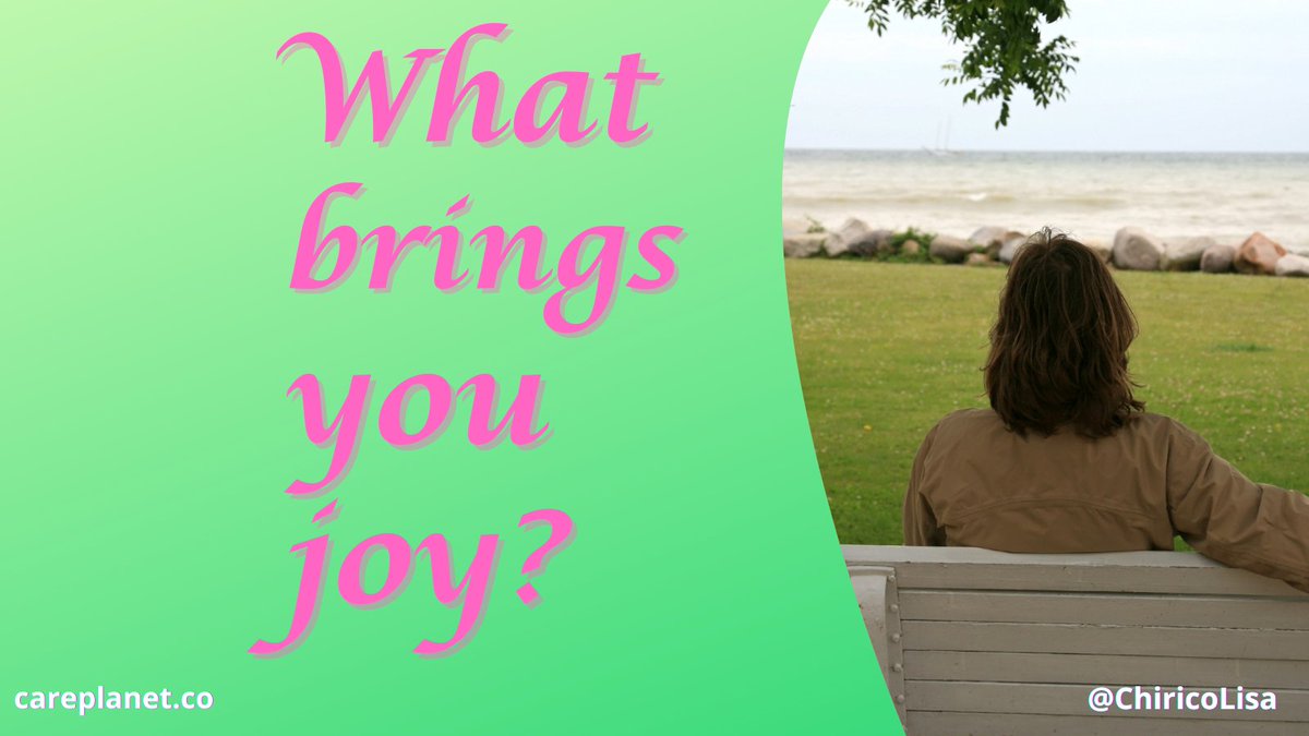 ChiricoLisa's tweet photo. Make a list of the things that truly bring you JOY and make sure to enjoy some of them this week! 🥰💗#selfcare #aftercaregiving #Joy #intuitivecoach https://t.co/vqL3Q4xD3q