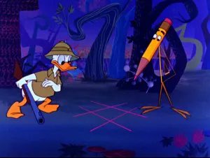 Hardly__Int's tweet photo. I have no idea if anyone else is going to understand what this means but Donald Duck in Mathmagic Land was cornerstone of my childhood and if this is what tonight's #TedLasso episode referenced I will be so freaking happy. Can anyone confirm or deny??? https://t.co/57QQXFn5hz