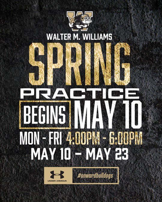 Can’t wait to see the progress and gains we have made come to fruition! Onward Bulldogs!