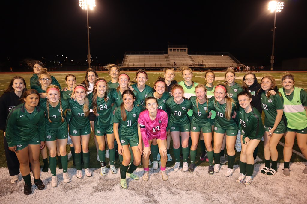 MulvaneSports's tweet photo. ⚽️ CATS WIN 2-1 in double overtime against McPherson. The girls fought hard until the very end and sophomore Cydnee Adams scored her first and second varsity goals of her career, both off of corner kicks!! Great job ladies! 💪 @263soccer https://t.co/aG0aP0YQRQ