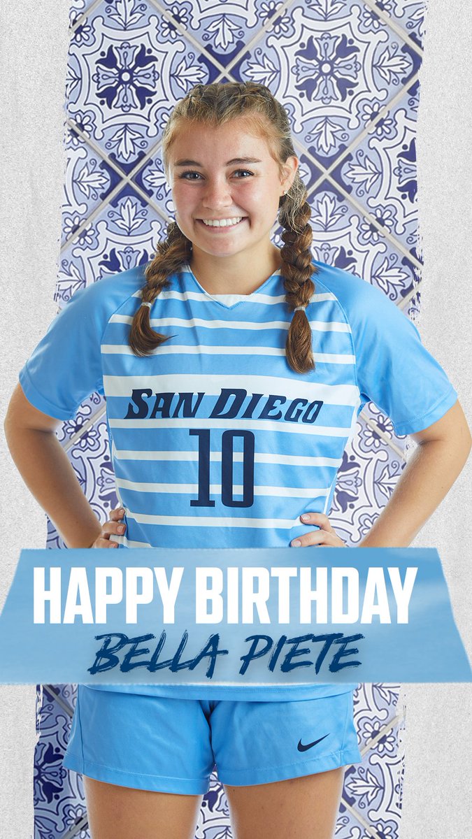 USDwsoccer's tweet image. A big happy birthday shoutout goes to our own Bella Piete! Have an amazing day 🥳🎉

#GoToreros #TimeToRise