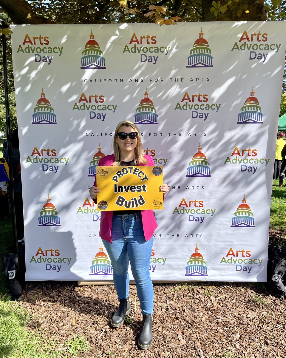 MeghanToland's tweet photo. A great day advocating for the arts! It was great to connect with so many people &amp; advocate for our creative economy. @SacKidsMuseum @calmuseums #CAArtsAdvocacy #ACCM23 https://t.co/0O64eIPoIR