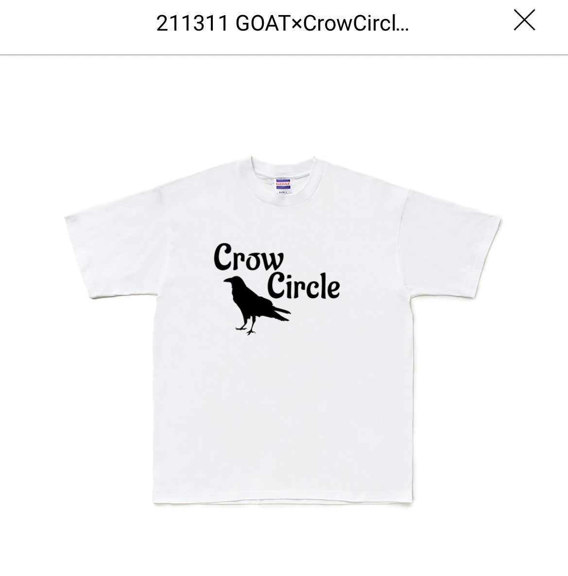 yuyakarasuma's tweet photo. ❗️本日4/19新発売❗️
しかもあの《GOAT》とのコラボシャツ✨
colorは22色もご用意しました!
気軽に着れるラフさ、しかし高級感漂う質感!
是非、お買い求めください☆
《Crow Circle》クロウサークル
《GOAT》ゴート
https://t.co/aXEU7NIGKV
#烏丸遊也
#CrowCircle
#GOAT
#プロデュース
#新商品 https://t.co/viYf0fjUoz