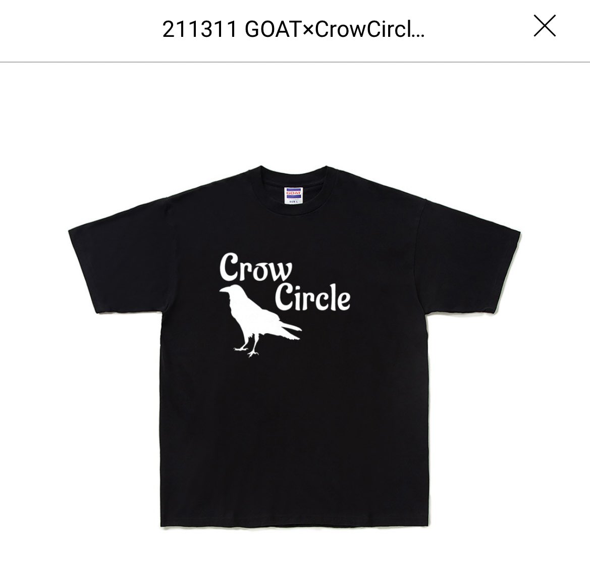 yuyakarasuma's tweet photo. ❗️本日4/19新発売❗️
しかもあの《GOAT》とのコラボシャツ✨
colorは22色もご用意しました!
気軽に着れるラフさ、しかし高級感漂う質感!
是非、お買い求めください☆
《Crow Circle》クロウサークル
《GOAT》ゴート
https://t.co/aXEU7NIGKV
#烏丸遊也
#CrowCircle
#GOAT
#プロデュース
#新商品 https://t.co/viYf0fjUoz