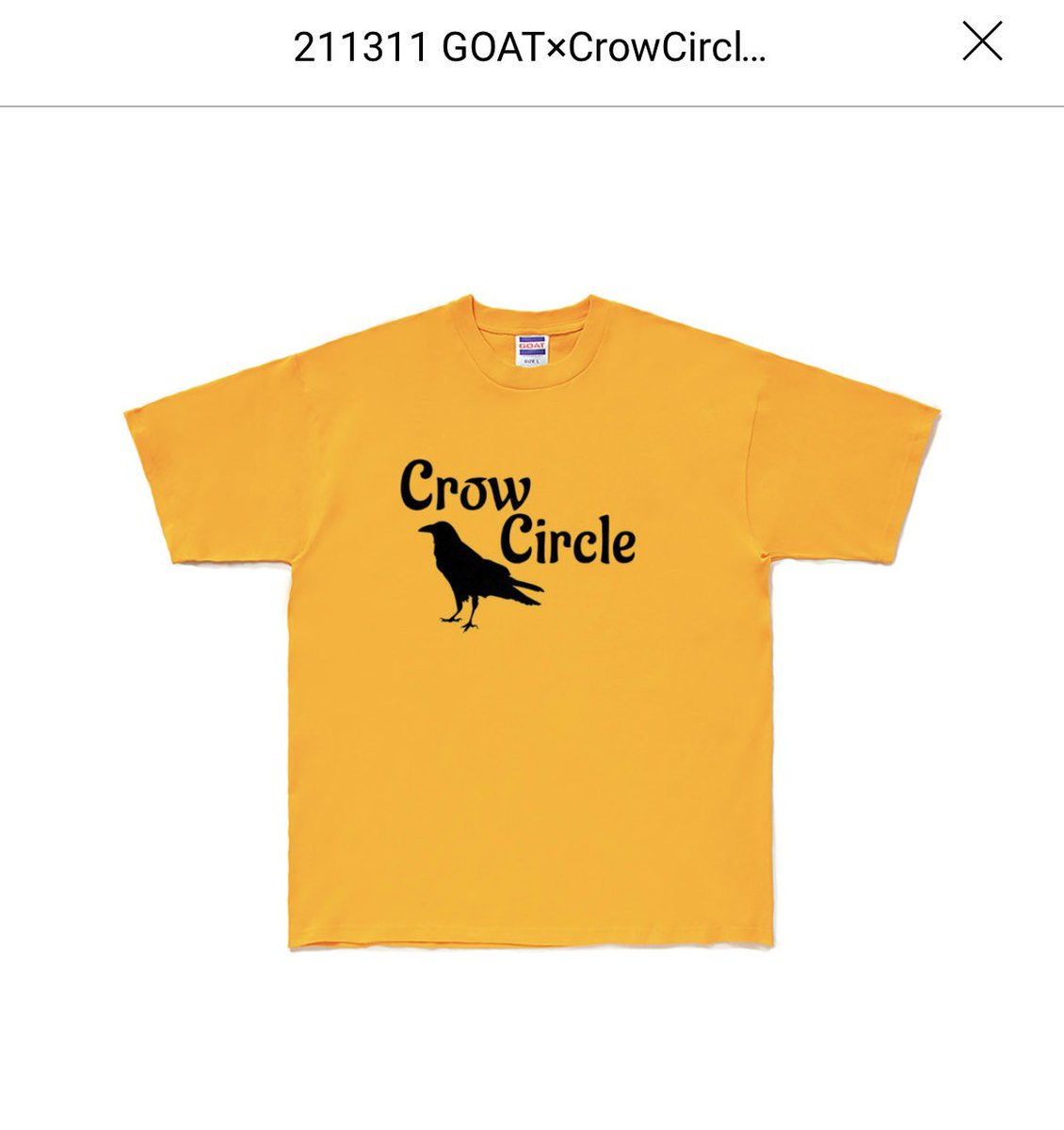 yuyakarasuma's tweet photo. ❗️本日4/19新発売❗️
しかもあの《GOAT》とのコラボシャツ✨
colorは22色もご用意しました!
気軽に着れるラフさ、しかし高級感漂う質感!
是非、お買い求めください☆
《Crow Circle》クロウサークル
《GOAT》ゴート
https://t.co/aXEU7NIGKV
#烏丸遊也
#CrowCircle
#GOAT
#プロデュース
#新商品 https://t.co/viYf0fjUoz