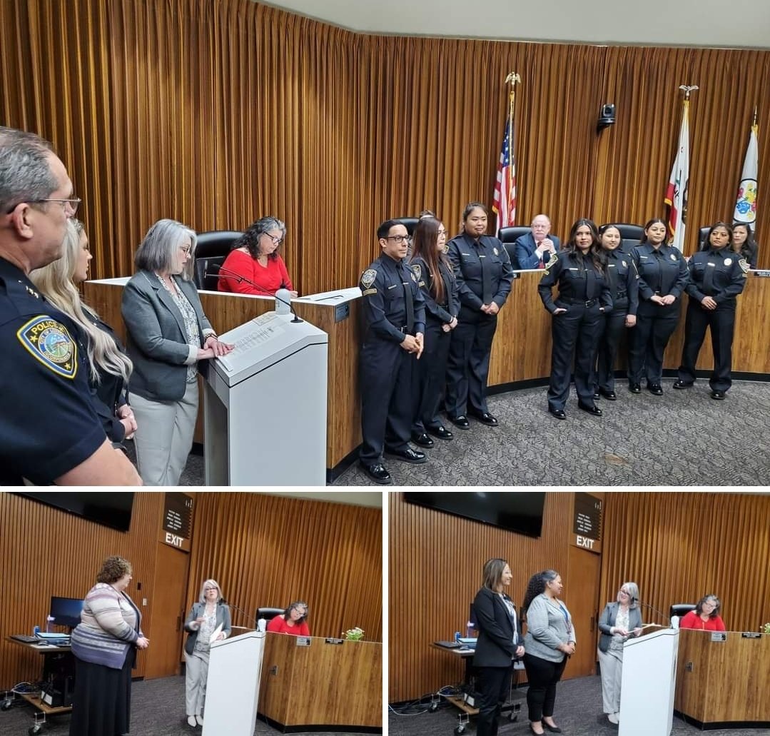 CityofLompoc's tweet photo. Proclamations were given at tonight’s #Lompoc City Council meeting for #NationalPublicSafetyTelecommunicatorsWeek, #NationalCommunityDevelopmentWeek and #NationalLibraryWeek. Thank you to all of these outstanding departments! https://t.co/1cZMJHHHcR