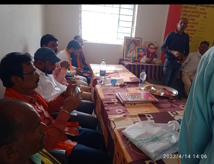 devilal966955's tweet photo. मंडल क्षेत्र के विभिन्न शक्ति केंद्र में बाबा साहब अंबेडकर की जयंती मनाई गई https://t.co/bbOLX9hHQt