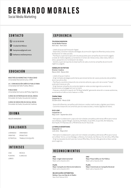 benyMOCA's tweet photo. La semana pasada de manera injustificada me  despidieron de mi trabajo, pero las ganas de trabajar y las capacidades no faltan, así que aquí les dejo mi CV por si saben de algo. Tengo una maestría en mkt y publicidad y mucha experiencia en ambas áreas. #RecorteTelevisa RT PLS!🤗 https://t.co/k4ghc7jyS6