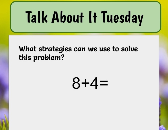 MrsL_Huerta's tweet photo. Our class came up with a list of all the strategies we could use to solve our math warmup. Look at all that math language π€© @NISDMurnin @NISDElemMath @mrhuerta_math @MrsMorris_Math #criticalthinkers #solutionfinders #Kindermathematicians https://t.co/qIvEsEMdwr