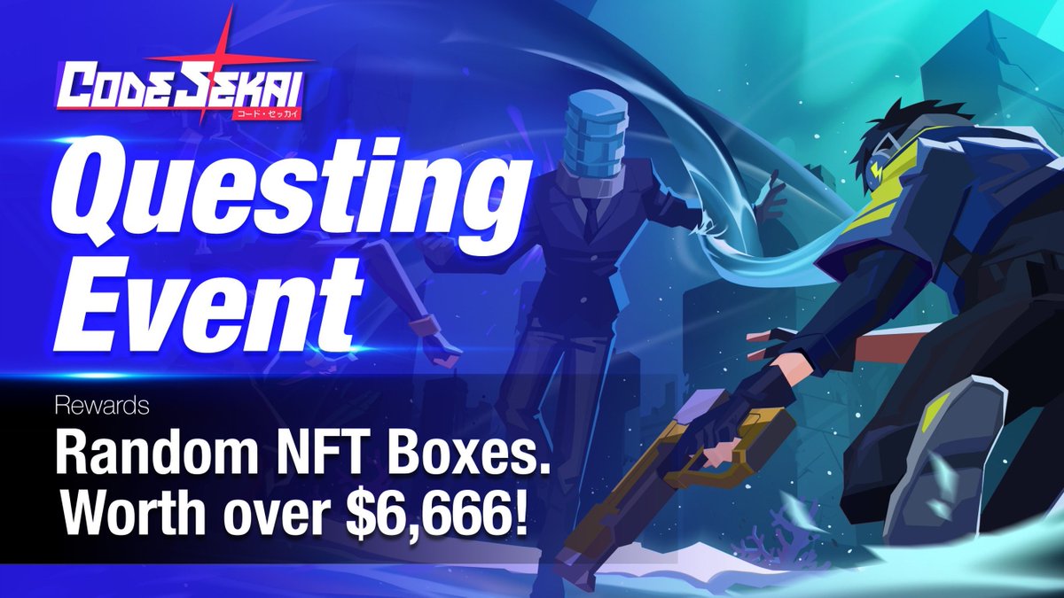 🕹️ Join the ultimate treasure hunt in Code Sekai 
🔓Unlock amazing prizes!🎁
Join now: zealy.io/c/codesekai/