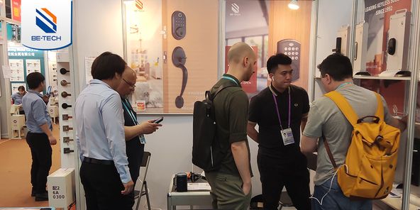 BetechSecurity's tweet image. Welcome to our booth(No.:16.4F22) to check out our newest and unique electronic smart door lock at the canton fair!

Website:betechlock.com
Email:export@be-tech.com.cn
#cantonfair  #smartlock #digitallocks #electroniclock #hotellock #cabinetlock #hotelsafe #BeTech #OEM