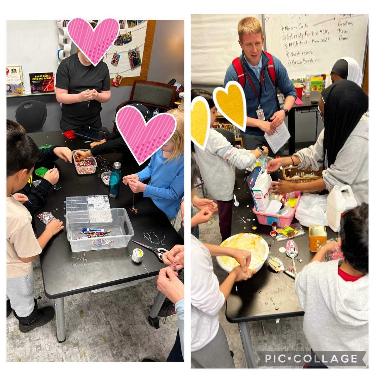 Students in this Inspire Choice group are creating key chains and slime to sell. It’s been so popular they started taking pre orders for the following week. #StudentEntrepreneurship #InspiredJourney