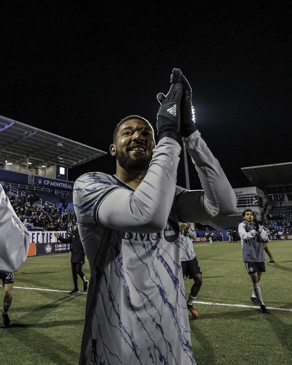 cfmontreal's tweet photo. Premières minutes avec le Club pour George Campbell!

Glad to see you on the pitch for the first time with us @GeorgeC1927 💙

#CFMTL https://t.co/iZt1Uhc65k