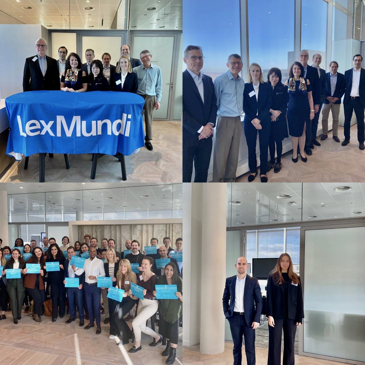 ChrysostomidesK's tweet photo. That’s a wrap on the @LexMundi 2023 #LADR LMI Associate Training! @vzpapagiannis was part of the training team; our associates @stella_dekatris & Yiannis Ioannou participated in sessions designed to enhance legal skills + deepen industry knowledge through real-life LADR scenarios https://t.co/55tnoZu6R8