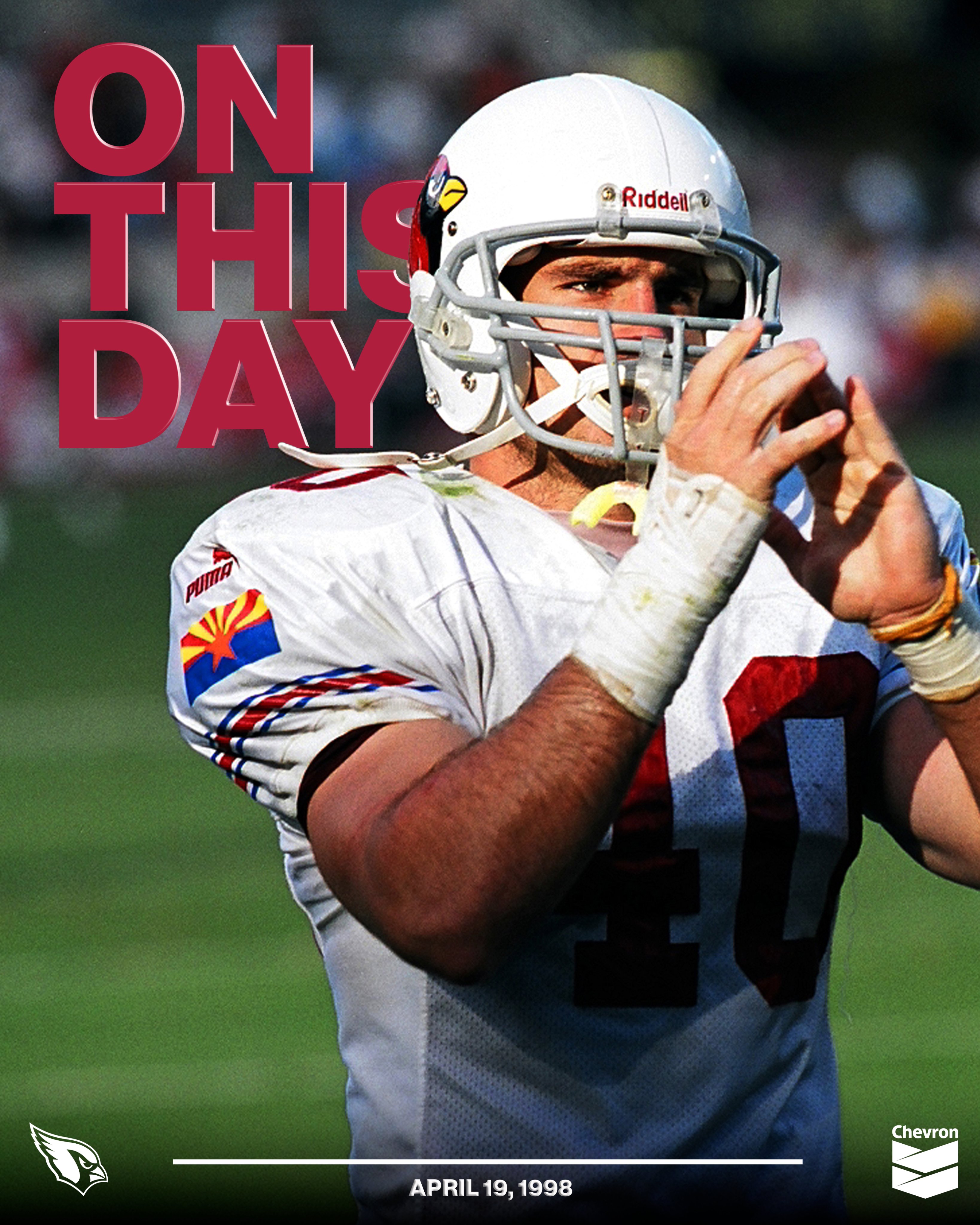 Arizona Cardinals on X: 'April 19, 1998 Pat Tillman was selected