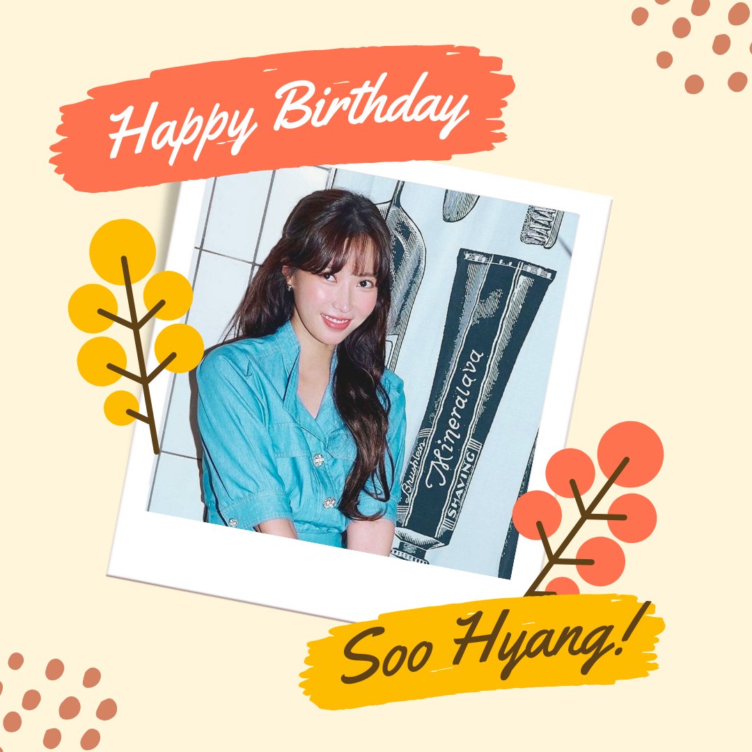eunhyangcomm's tweet photo. Dearest Soo Hyang,

Happiest Birthday to you! May you continue to shine brightly and be the source of happiness for everyone. We thank God for your existence. You've been our inspiration. We wish you good health and a more successful career. 

We love you always in all ways 🫶 https://t.co/ZIrd1FHZr7