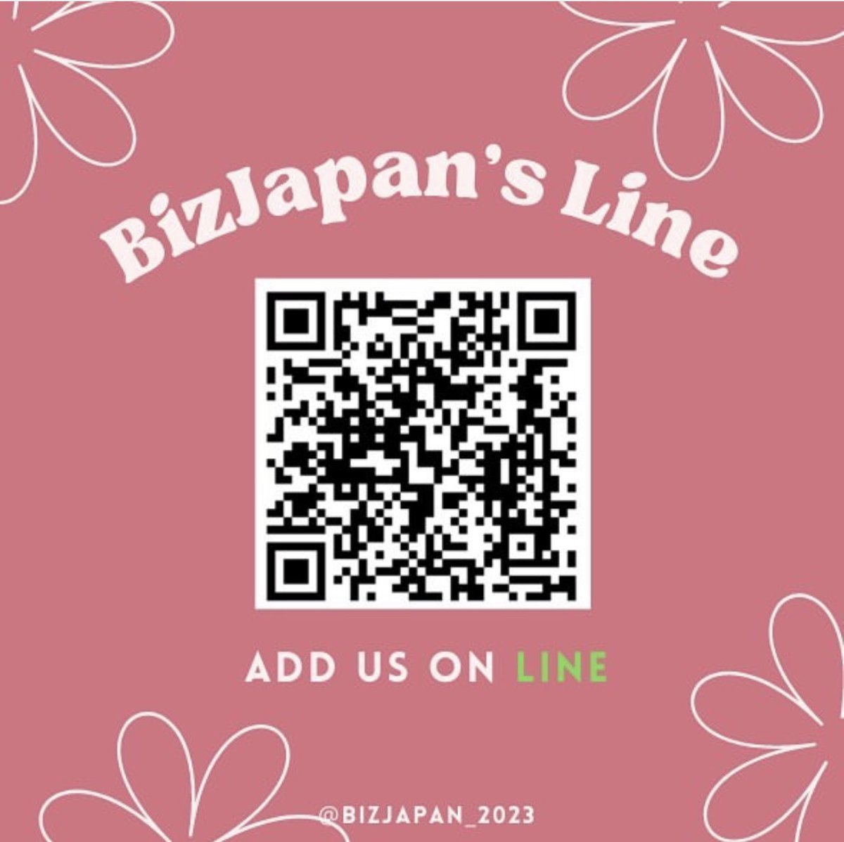 BizjapanOrg's tweet photo. ライン登録はお済みでしょうか？エントリーシートの配信、提出はラインで行っています！

Have you added our line account? Make sure you add our account so you can get and submit your application form there! https://t.co/2xGXrLPmPJ