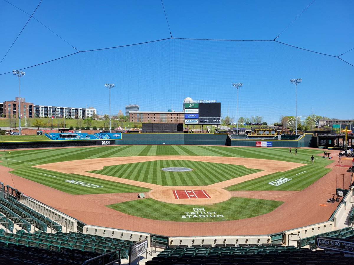 Leo13Josh's tweet photo. First homestand was a success! Got lucky with some weather and the team and field performed well.  Really appreciate all the work from @_moose97 over the last couple weeks helping get us ready for Opening Day! https://t.co/Kuk47zPFro