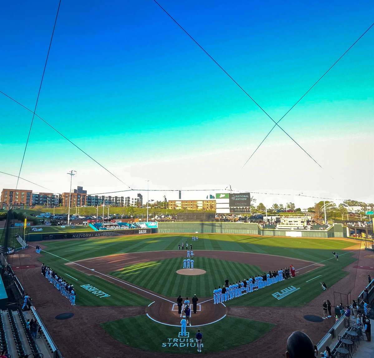 Leo13Josh's tweet photo. First homestand was a success! Got lucky with some weather and the team and field performed well.  Really appreciate all the work from @_moose97 over the last couple weeks helping get us ready for Opening Day! https://t.co/Kuk47zPFro