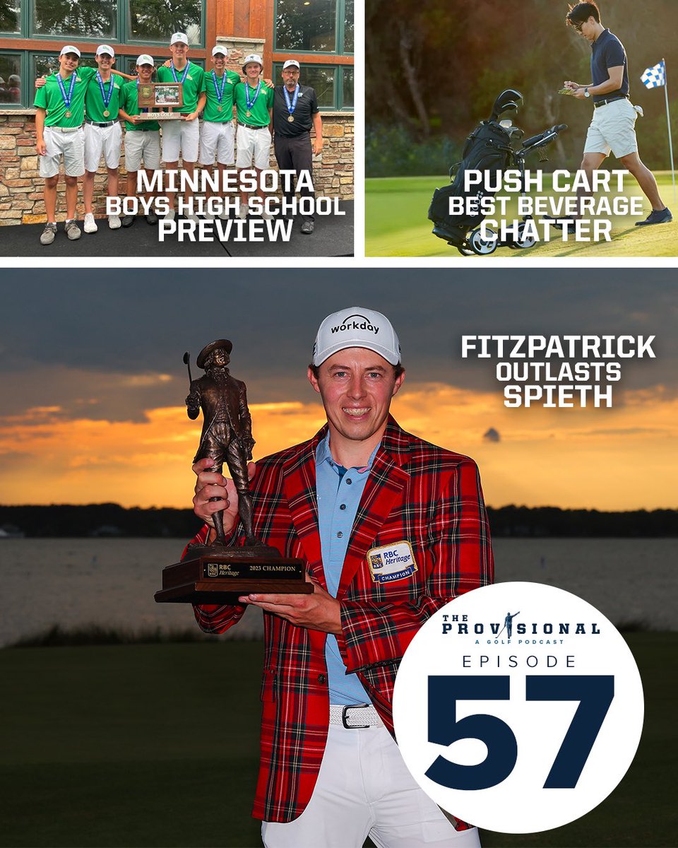 Fitzy wins RBC Heritage, MN Boys High School preview, best on course beverages, and is the PGA Tour schedule too taxing? podcasts.apple.com/us/podcast/the…