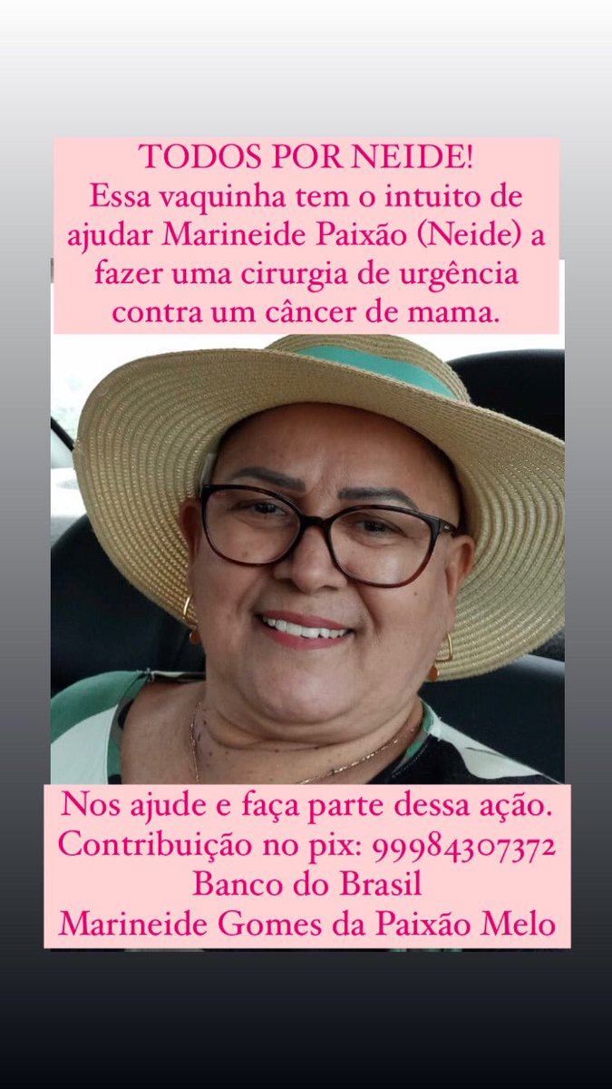 MeloWeilan's tweet photo. Minha mãe. Grata por qualquer ajuda🙏🏼 https://t.co/gHvQtgJOkQ