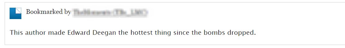 SelunaDrake's tweet image. Realizing ao3 bookmarks 🤝 feeling so validated 😌