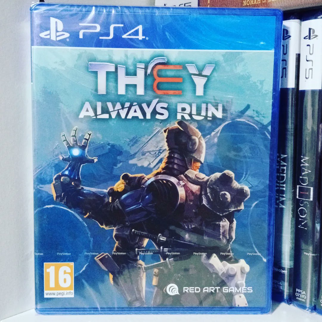 Chuspi82's tweet photo. Todavía van saliendo cositas interesantes para Playstation 4... @PlayStationES @REDARTGAMES @alawarteam @plugindigital #TheyAlwaysRun #Sony #PlayStation #PlayStation4 #PS4 https://t.co/RepsL345ef