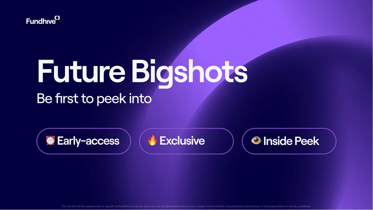 FundhiveAI's tweet photo. Join Fundhive #AI to meet future tech giants 💪 

With the power of $HIVE, you can help early-seeders revolutionize the tech industry while earning rewards🏆  for solving exciting quests

The next big thing could start with Fundhive🔥 

#airevolution #web3 https://t.co/J6qSzyenRi