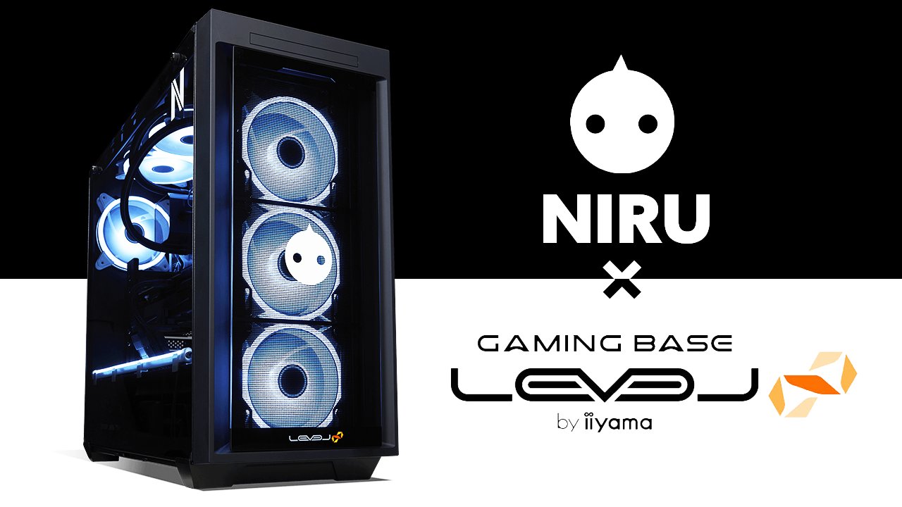 levelInfinity×NIRU 期間限定出品！ LEVEL∞(レベルインフィニティ)NIRUコラボゲーミングPCスペック
