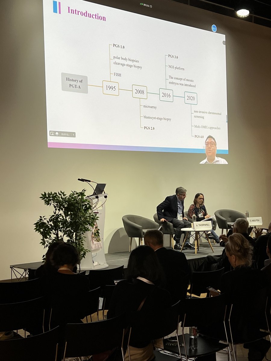 Yikon Genomics Last Topic in #PGDIS: "Noninvasive PGT: Experiences from 6 years of clinical studies and applications" will start at 3:45 PM Local time in Paris, France. Our CEO, Dr. Lu will give his talk and answer questions. Come to our booth at #12 and discuss with us!