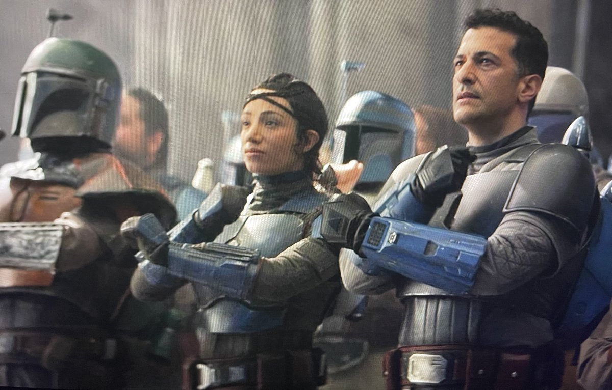 Still around for S4 and the possible movie . Bless #TheMandalorian #KoskaReeves #AxeWoves