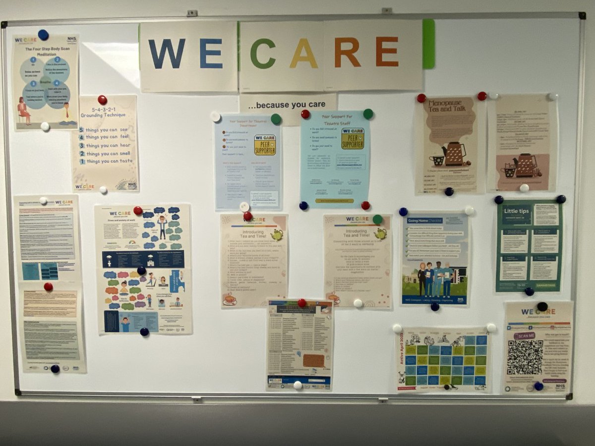 NHSG Theatre Academy (@pefsnhsg) on Twitter photo Our Peer Support Group has been working on our well bring board in theatres! Great to see so many resources available through <a href="/GrampianWeCare/">Grampian We Care</a> - GB #MentalHealthMatters #WeCare #proudtobenhsg π Our Peer Support Group has been working on our well bring board in theatres! Great to see so many resources available through <a href="/GrampianWeCare/">Grampian We Care</a> - GB #MentalHealthMatters #WeCare #proudtobenhsg π