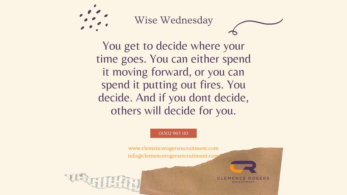 We're half way through the week again!

Our consultants can help you find your dream job just call 01302 965 110 to speak to a us today!

Take a look at our latest vacancies on our website. lnkd.in/eiVgr4jX

#recruiting #recruitment #dreambig #dreamjob #lifeisgood